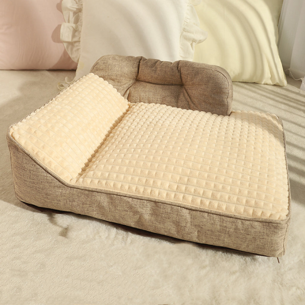 Luxury Large & Easy-Clean Pet Pillow Bed