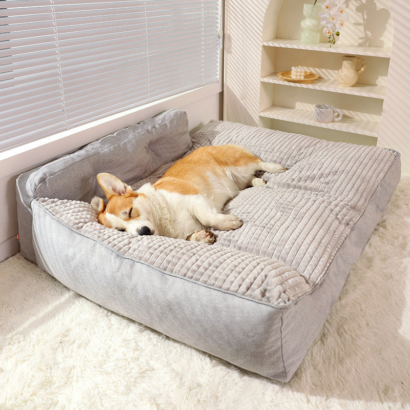 Luxury Large & Easy-Clean Pet Pillow Bed